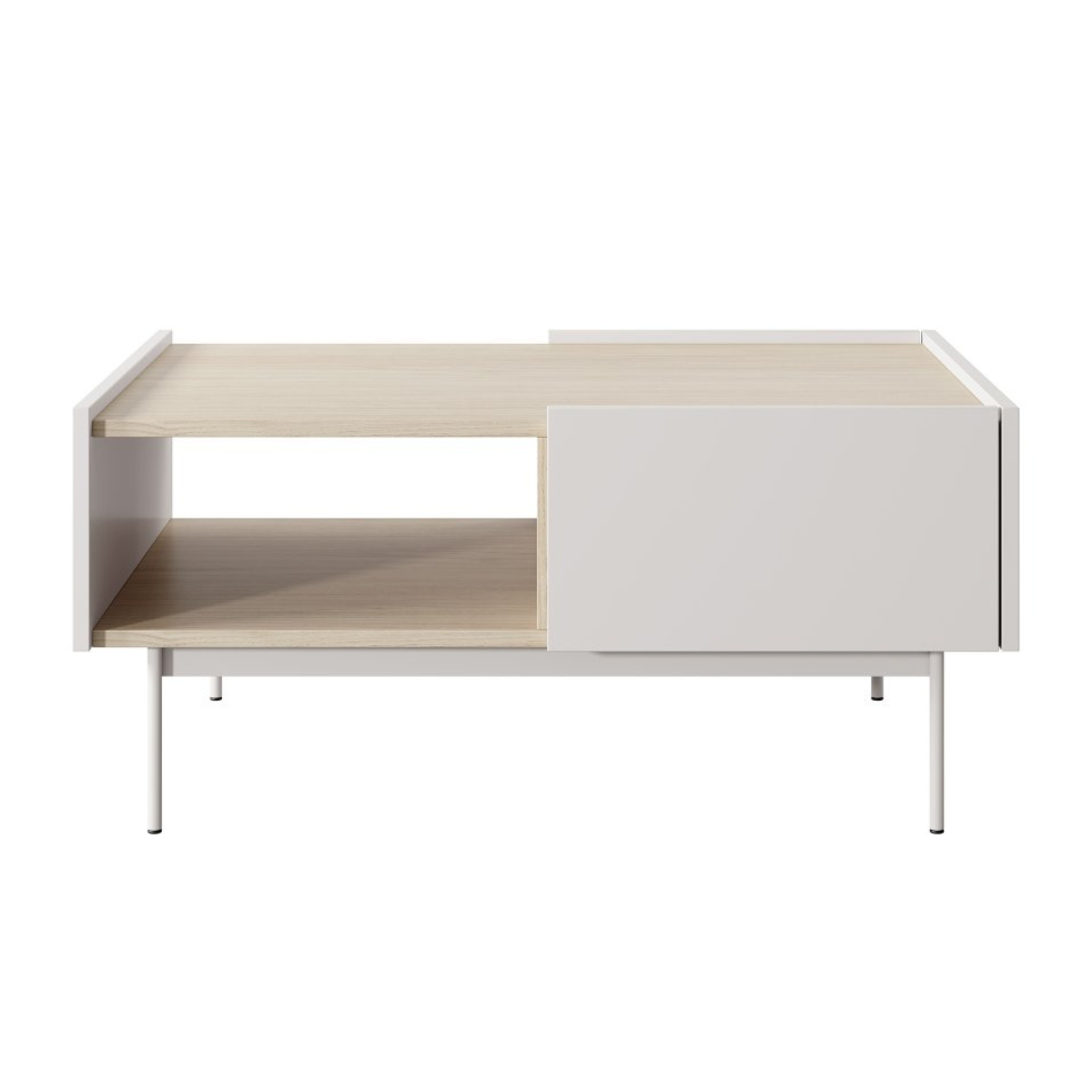 IK CLEO Bézs design Dohányzóasztal